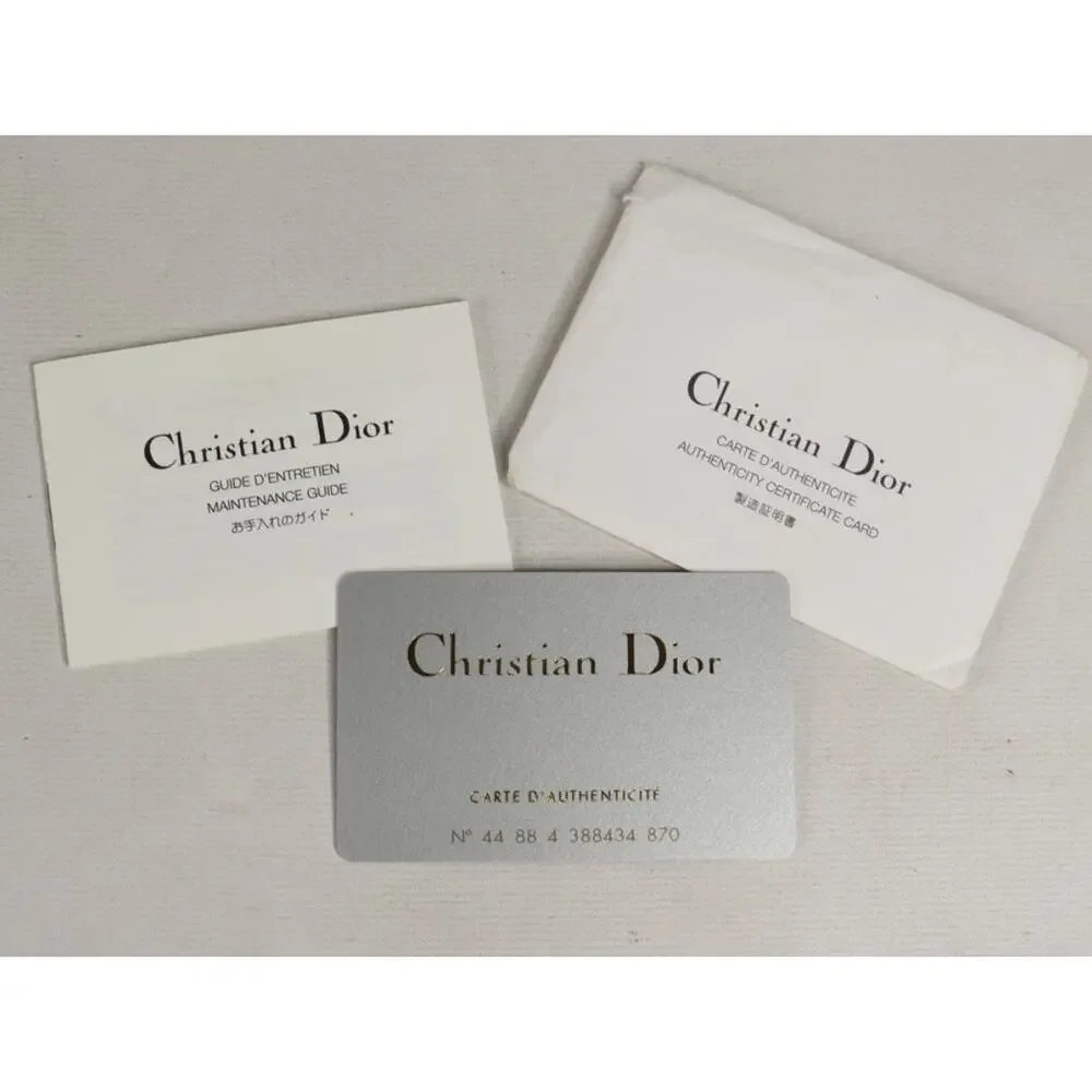 Christian Dior Saddle Bag – Tan Leather with Brass “CD” Hardware - Picture 15 of 15